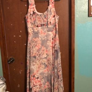 Signature Ella Beautiful Flare Sleeveless Easter Dress Bought @ Dress Barn